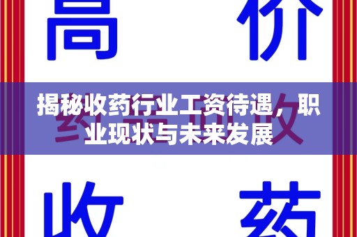 南通揭秘收药行业工资待遇，职业现状与未来发展